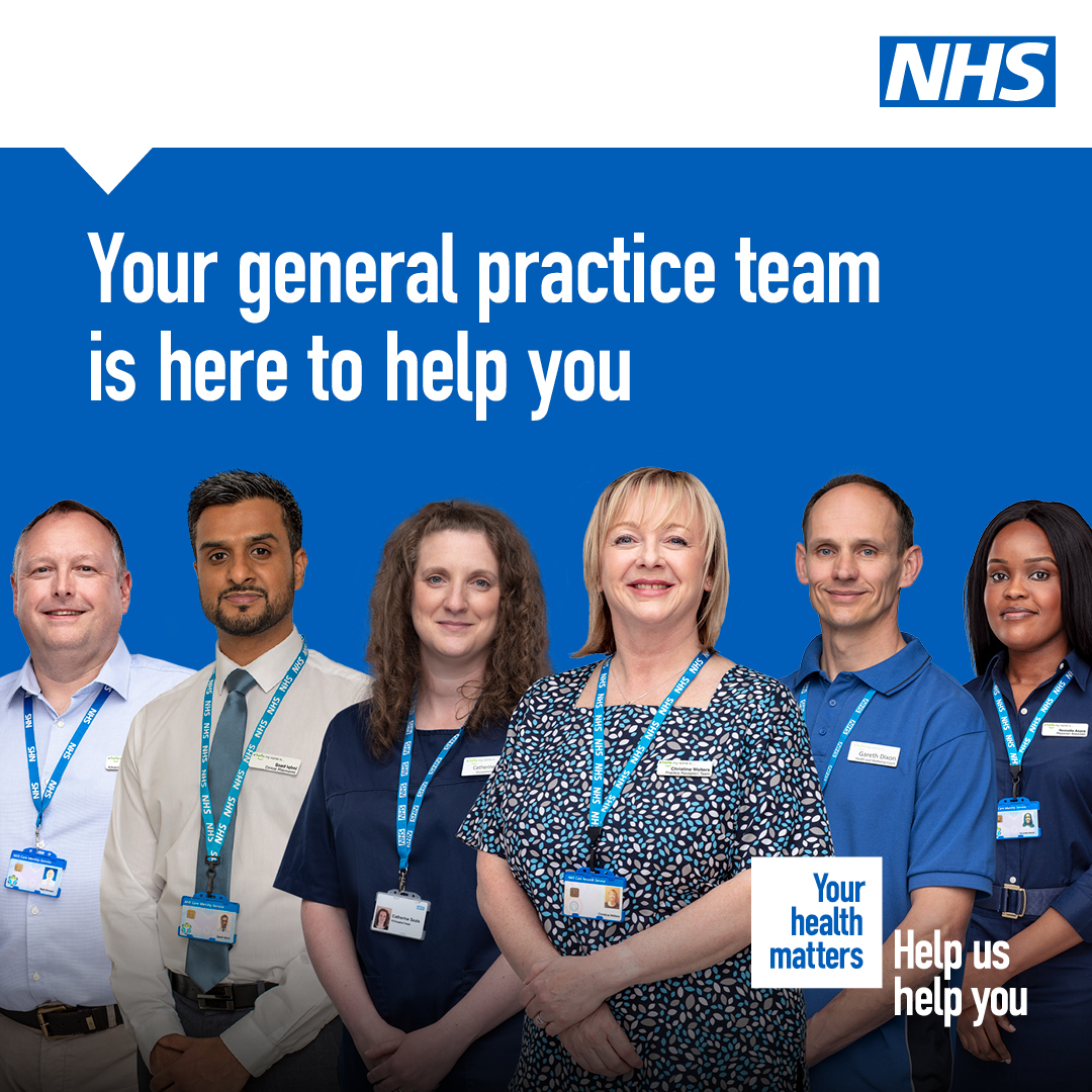 Your General Practice team are here to help you