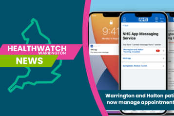 Warrington and Halton patients can now manage appointments online 