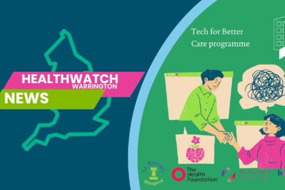 Healthwatch Warrington St Roccos Tech for better care