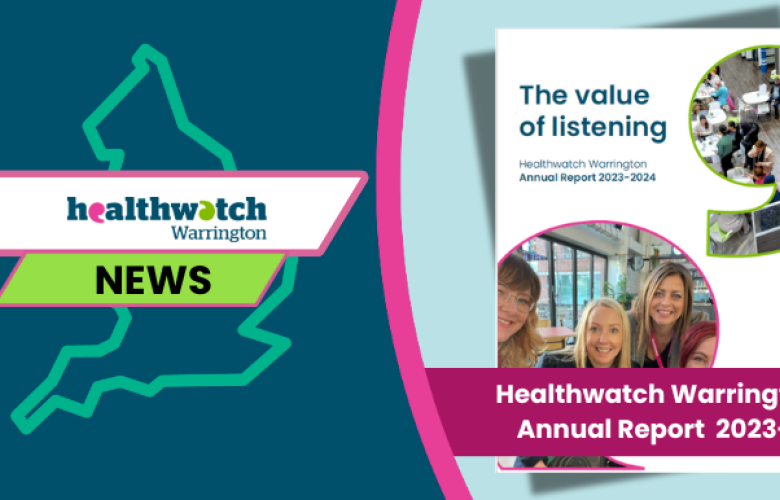 Healthwatch Warrington Annual Report 2023/24